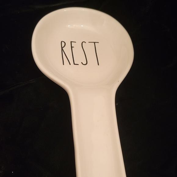 Rae Dunn Other - Rae Dunn “REST” large spoon rest.